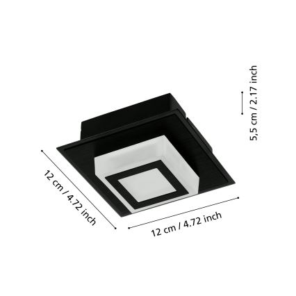 Eglo 99361 - LED-loftlampe MASIANO LED/3,3W/230V