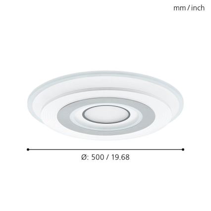 Eglo 99399 - LED-loftlampe REDUCTA 3xLED/16W/230V