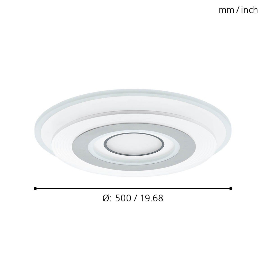 Eglo 99399 - LED-loftlampe REDUCTA 3xLED/16W/230V