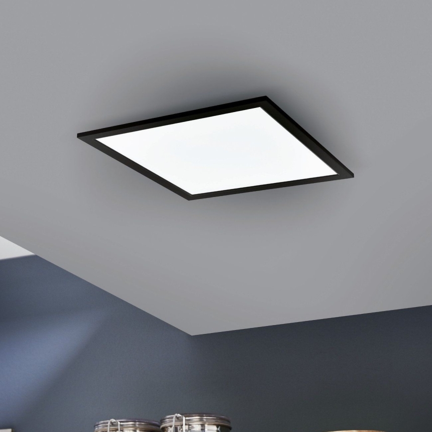 Eglo - LED RGB dæmpbar loftlampe SALOBRENA-C LED/16W/230V 30x30 cm + fjernbetjening