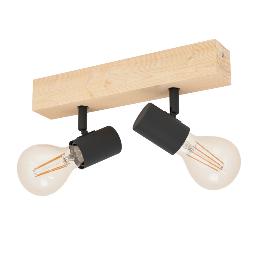 Eglo - Spotlampe TOWNSHEND 2xE27/60W/230V