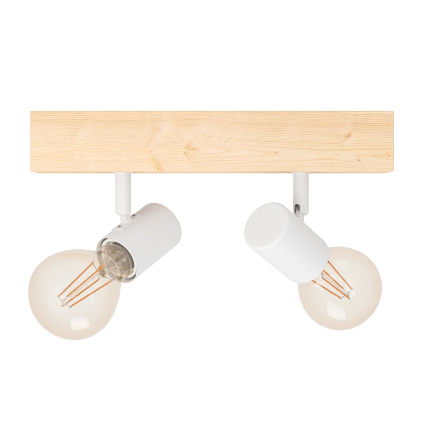 Eglo - Spotlampe TOWNSHEND 2xE27/60W/230V - FSC certificeret