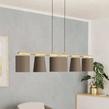 Eglo 99487 - Pendel på kabel ALMEIDA 5xE14/40W/230V