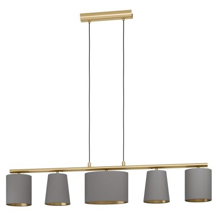 Eglo 99487 - Pendel på kabel ALMEIDA 5xE14/40W/230V