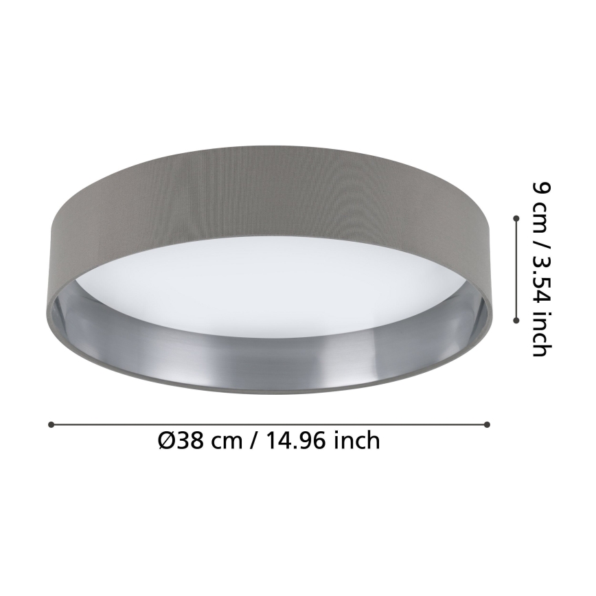 Eglo - LED loftlampe LED/24W/230V