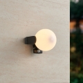 Eglo 99573 - Udendørs væglampe med sensor RUBIO 1xE27/15W/230V IP44