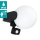 Eglo - Udendørs væglampe med sensor 1xE27/15W/230V IP44