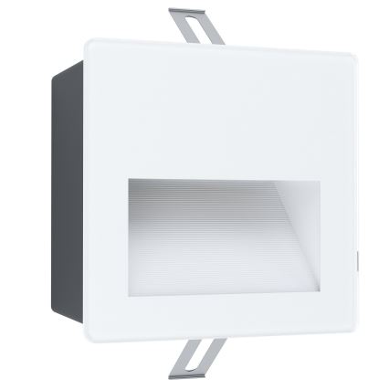 Eglo - Udendørs LED indbygningslampe LED/3,7W/230V IP65 hvid