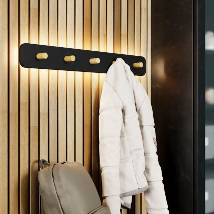 Eglo - Knagerække med LED-lys LED/18W/230V