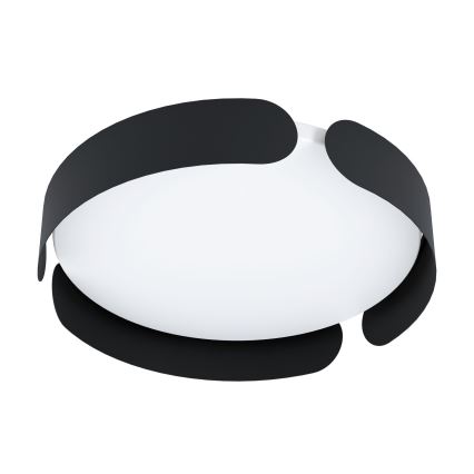 Eglo - LED loftlampe LED/20W/230V Ø 37 cm sort