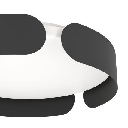 Eglo - LED loftlampe LED/20W/230V Ø 37 cm sort