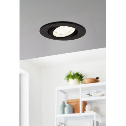 Eglo - LED indbygningslampe dæmpbar RGBW-farver LED/5W/230V ZigBee