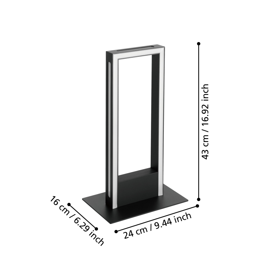 Eglo - LED bordlampe dæmpbar LED/16W/230V 2700-6500K