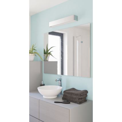 Eglo - LED væglampe til badeværelse LED/26,5W/230V 3000K IP44 mat krom