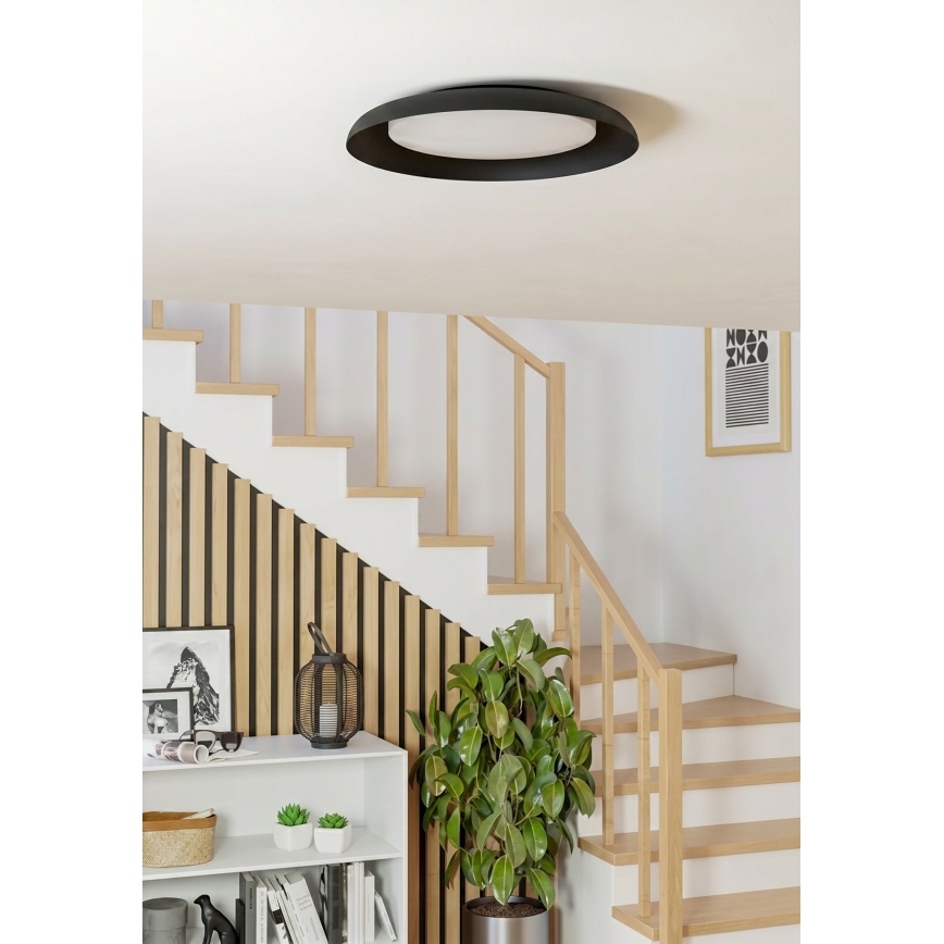 Eglo 99703 - LED-loftlampe PENJAMO LED/17,1W/230V sort