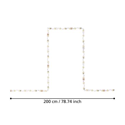 Eglo - LED lysbånd 2 m LED/10,8W/24V