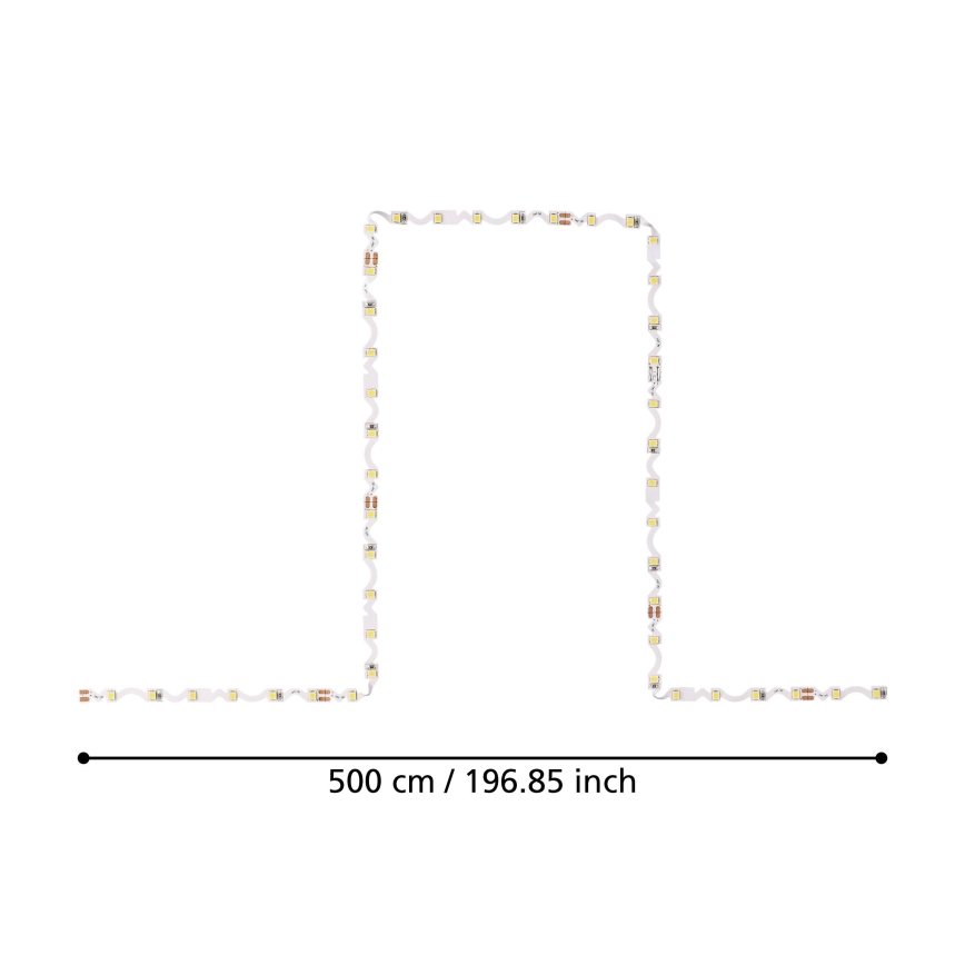 Eglo - LED lysbånd STRIPE 5 m LED/27W/24V