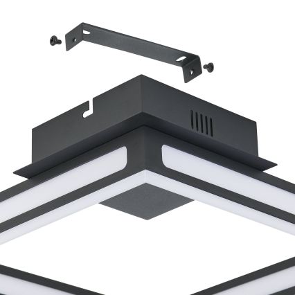 Eglo - LED loftlampe LED/11,2W/230V sort
