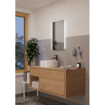 Eglo - LED badeværelsesspejl m. lys og varme BUENAVISTA LED/28W/230V IP44