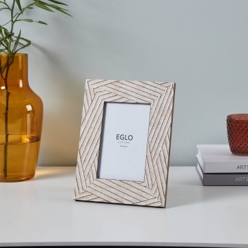 Eglo - Billedramme 10x15 cm beige