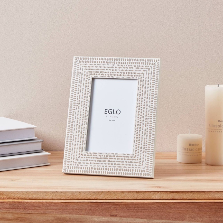 Eglo - Billedramme 10x15 cm cremefarvet