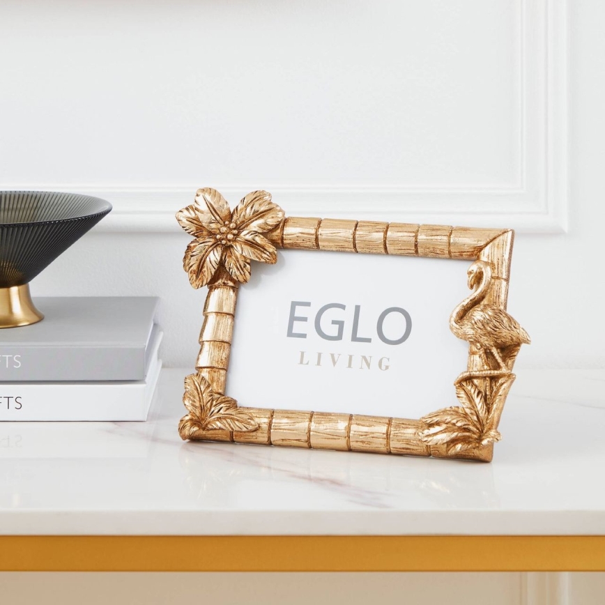 Eglo - Billedramme 10x15 cm guldfarvet