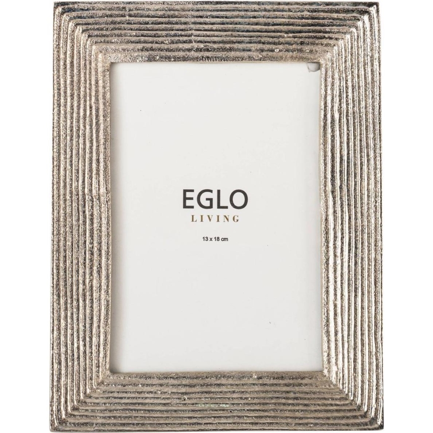 Eglo - Billedramme 13x18 cm sølvfarvet