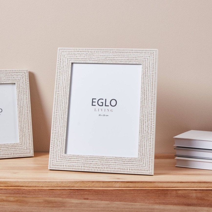 Eglo - Billedramme 20x25 cm cremefarvet