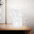 EGLO - Bordlampe 1xE14/60W/230V hvid