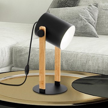 Eglo - Bordlampe 1xE27/28W/230V - FSC certificeret