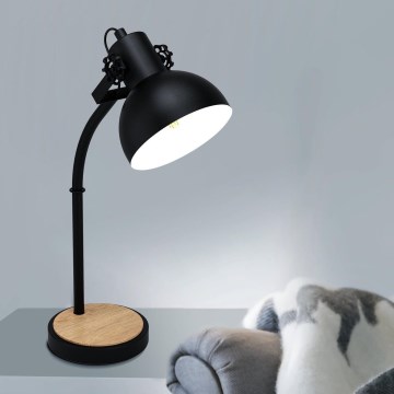 Eglo - Bordlampe 1xE27/28W/230V - FSC certificeret