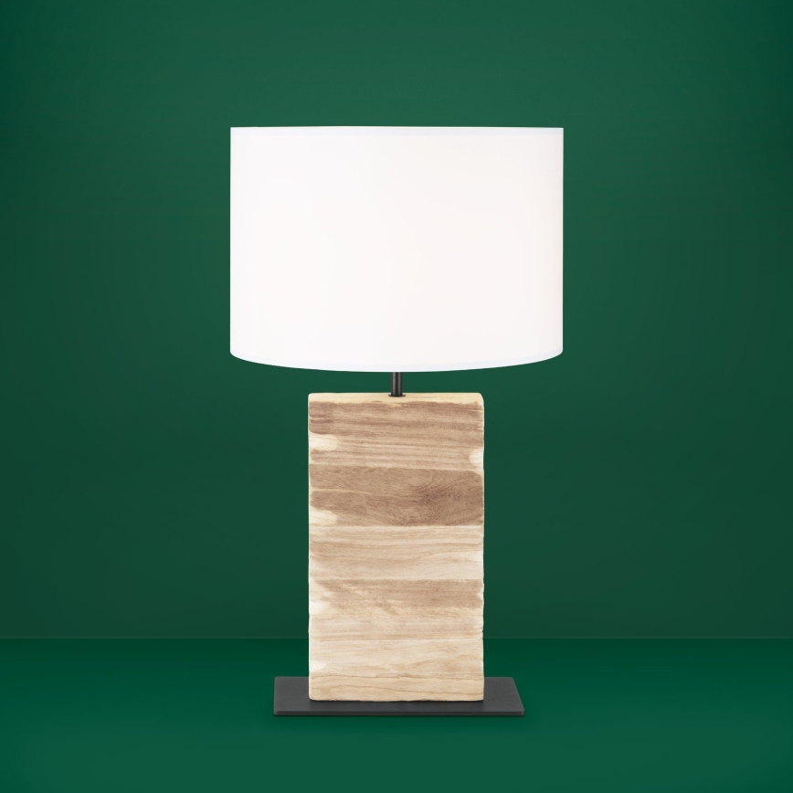 Eglo - Bordlampe 1xE27/40W/230V 62,5 cm brun