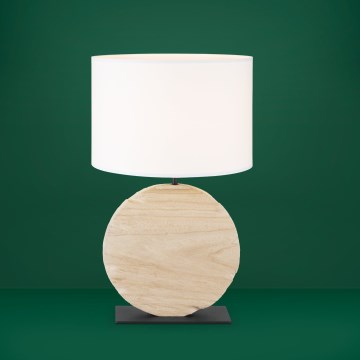 Eglo - Bordlampe 1xE27/40W/230V 63,5 cm brun