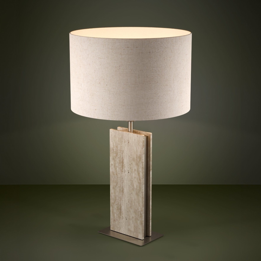 Eglo - Bordlampe 1xE27/40W/230V beige