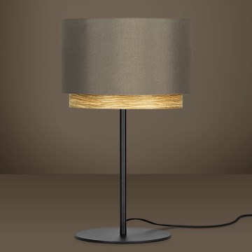 Eglo - Bordlampe 1xE27/40W/230V brun