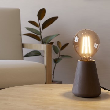 Eglo - Bordlampe 1xE27/40W/230V brun