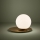 Eglo - Bordlampe 1xE27/40W/230V guldfarvet