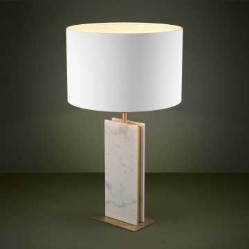 Eglo - Bordlampe 1xE27/40W/230V hvid