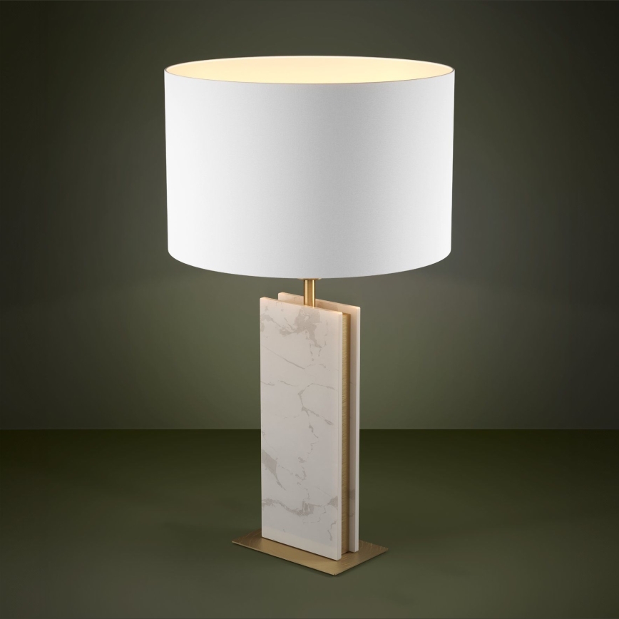 Eglo - Bordlampe 1xE27/40W/230V hvid