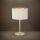 Eglo - Bordlampe 1xE27/40W/230V hvid