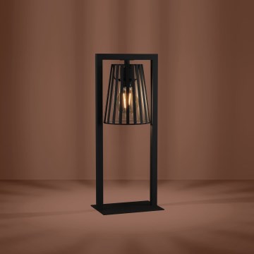 Eglo - Bordlampe 1xE27/40W/230V sort