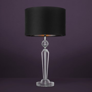 Eglo - Bordlampe 1xE27/40W/230V sort