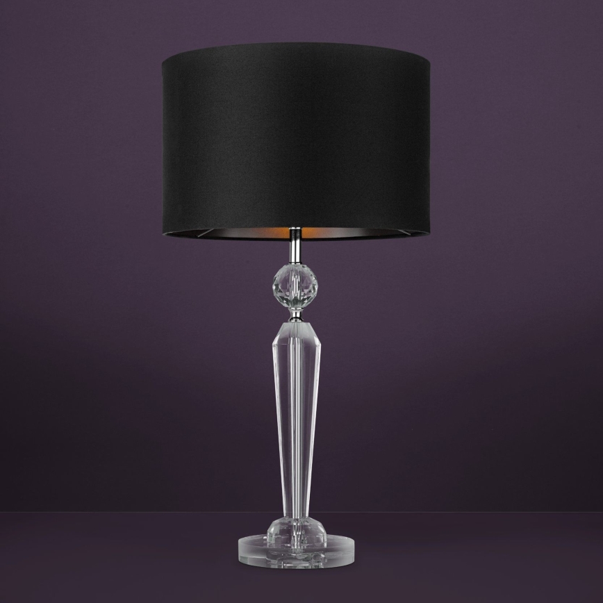 Eglo - Bordlampe 1xE27/40W/230V sort