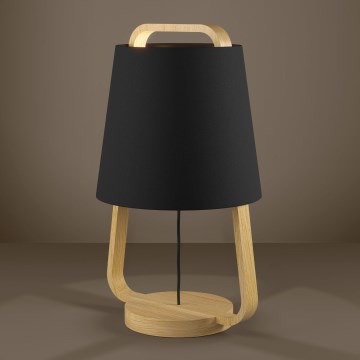Eglo - Bordlampe 1xE27/40W/230V sort