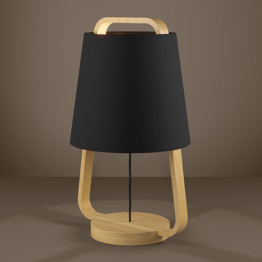 Eglo - Bordlampe 1xE27/40W/230V sort