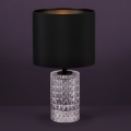 Eglo - Bordlampe 1xE27/40W/230V sort