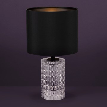 Eglo - Bordlampe 1xE27/40W/230V sort