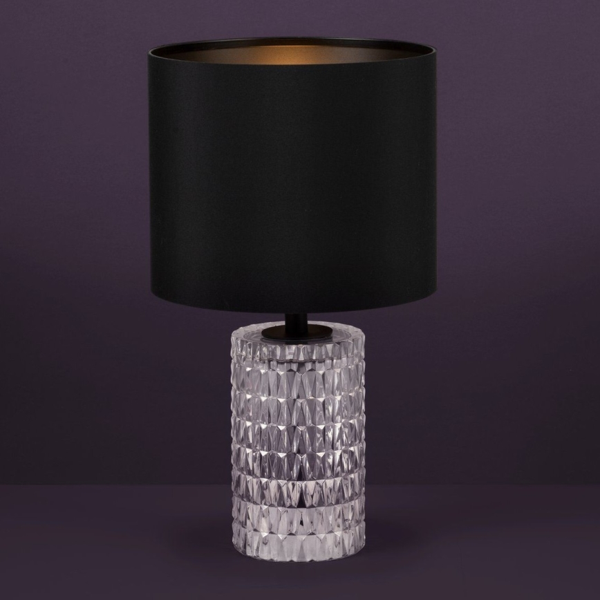 Eglo - Bordlampe 1xE27/40W/230V sort
