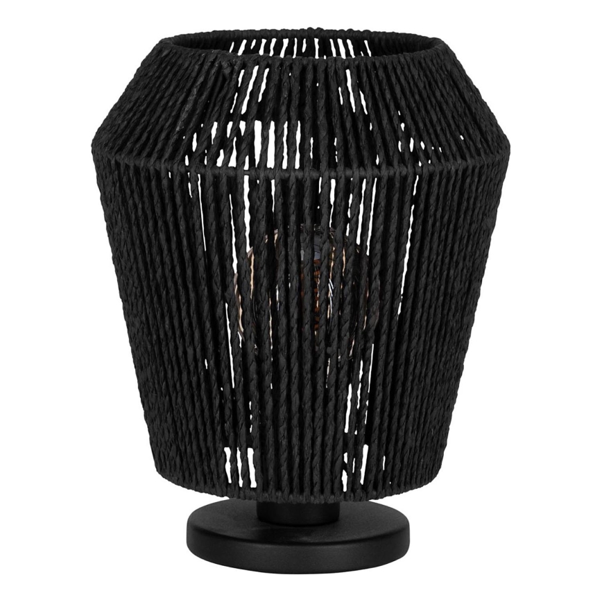 Eglo - Bordlampe 1xE27/60W/230V sort