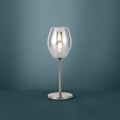 Eglo - Bordlampe 1xE27/60W/230V sort/røget